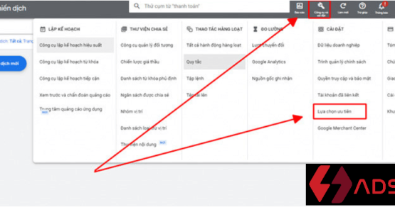 Hủy tài khoản Google Ads