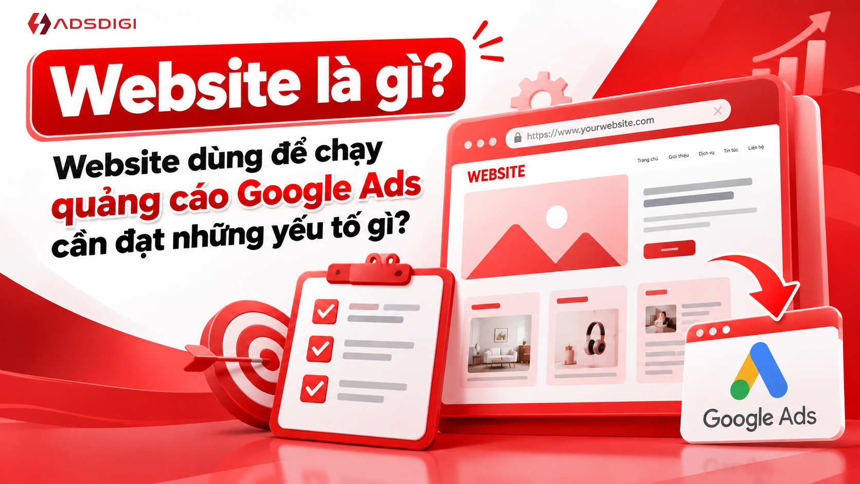 Thiết Kế Website Chuẩn Google Ads